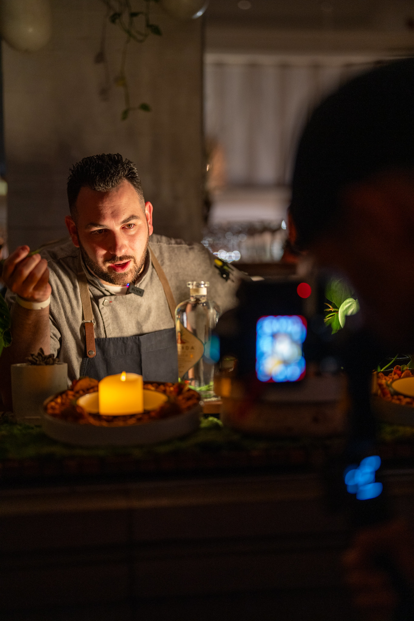Nourish chef at station